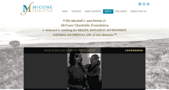 Desktop Screenshot of nmmccune.org
